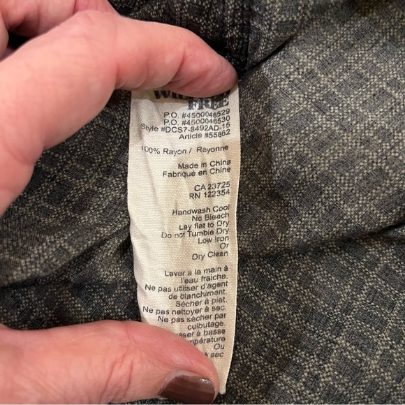 Aritzia Wilfred Free Lightweight Button Shirt Dress Tunic Top , Sz S - Picture 6 of 9